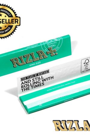 Rizla | Green King Size Rolling Papers | Bundle of 2