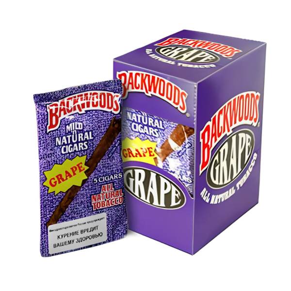 Grape Backwoods – Single pack of 5 cigars