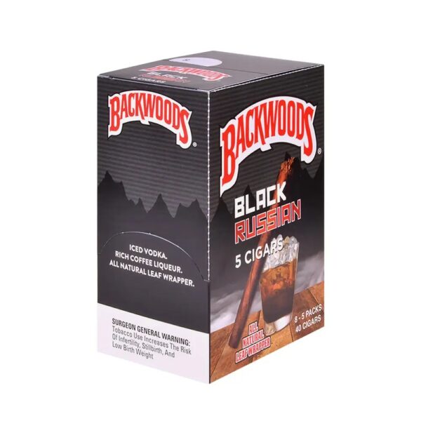 Backwoods Black Russian Cigars 8/5Ct