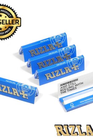 Rizla | Blue Regular Rolling Papers | Bundle of 5