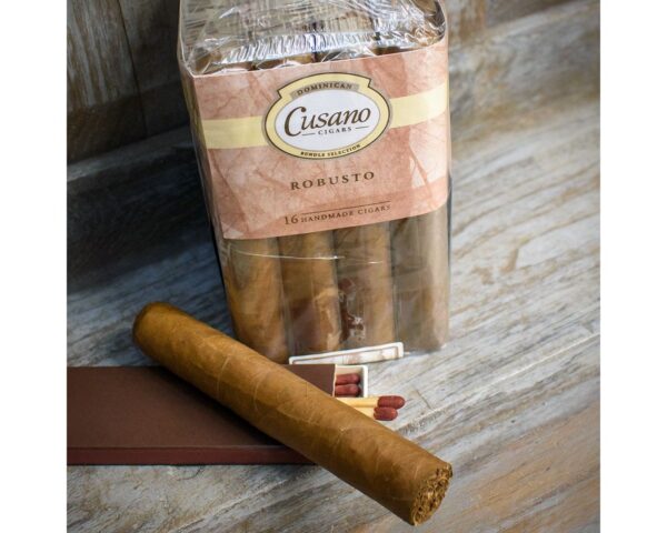 Cusano Dominican Selection Robusto Cigars – Pack of 16