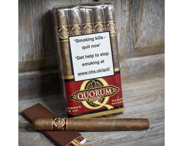 Quorum Churchill Maduro Cigars – Pack of 10